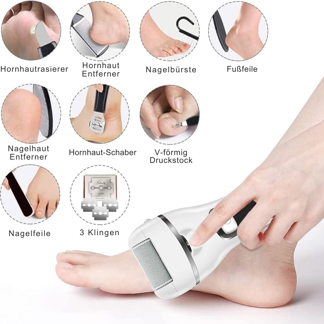SoleLux™ | Glatte & weiche Füße im Handumdrehen